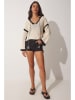 Happiness Istanbul Pullover in Beige