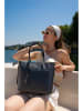 Victor & Hugo Paris Leren handtas "Myra" zwart - (B)34 x (H)28 x (D)12 cm