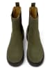 Camper Skórzane sztyblety w kolorze khaki