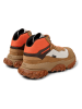 Camper Leren boots lichtbruin/crème
