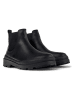 Camper Leren chelseaboots zwart