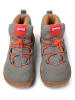 Camper Boots in Grau/ Orange
