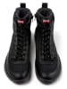 Camper Leder-Boots in Schwarz