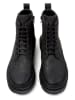 Camper Leren boots kaki/zwart