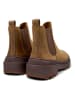 Camper Leren chelseaboots lichtbruin