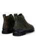 Camper Leren boots kaki