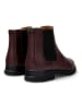 Camper Leder-Chelsea-Boots in Braun/ Schwarz