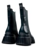 Camper Leder-Chelsea-Boots in Grün
