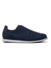 Camper Leren veterschoenen donkerblauw