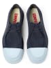 Camper Leder-Schnürschuhe in Blau/ Hellblau
