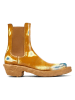 Camper Leren boots lichtbruin/geel/lichtblauw