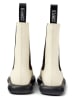 Camper Leder-Chelsea-Boots in Creme/ Schwarz