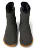 Camper Leder-Boots in Grau
