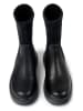 Camper Leder-Boots in Schwarz