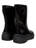 Camper Leder-Boots in Schwarz