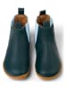 Camper Leder-Chelsea-Boots in Blau/ Hellblau