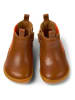 Camper Leren boots lichtbruin/oranje