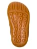 Camper Leren boots lichtbruin/oranje