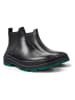Camper Leder-Chelsea-Boots in Schwarz