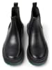 Camper Leder-Chelsea-Boots in Schwarz