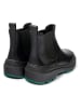 Camper Leder-Chelsea-Boots in Schwarz