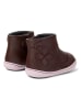 Camper Leren enkelboots bruin