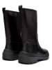 Camper Leder-Boots in Schwarz
