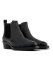 Camper Leder-Chelsea-Boots in Anthrazit/ Schwarz