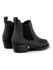 Camper Leder-Chelsea-Boots in Anthrazit/ Schwarz