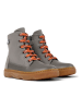 Camper Leder-Boots in Grau