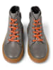 Camper Leder-Boots in Grau