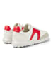 Camper Sneakers wit/rood/beige