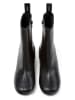 Camper Leder-Stiefeletten in Schwarz