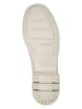 Camper Leren chelseaboots zwart/crème