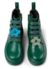 Camper Leder-Boots in Grün
