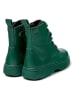 Camper Leder-Boots in Grün