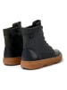 Camper Leren boots zwart