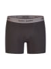 Happy Shorts 3er-Set: Boxershorts in Hellbraun/ Schwarz