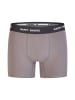 Happy Shorts Bokserki (3 pary) w kolorze czarno-brązowym