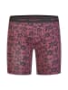Happy Shorts 2er-Set: Boxershorts in Bordeaux/ Schwarz