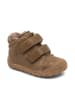 bisgaard Leder-Barfußschuhe "Hale" in Khaki