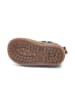 bisgaard Leder-Lauflernschuhe "Phillip" in Dunkelblau/ Braun