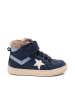 bisgaard Leder-Sneakers "Isak" in Blau