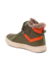 bisgaard Leder-Sneakers "Isak" in Khaki