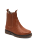 bisgaard Leren chelseaboots "Neel" lichtbruin