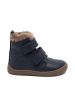 bisgaard Leder-Barfußschuhe "Emil" in Dunkelblau