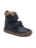 bisgaard Leder-Barfußschuhe "Emil" in Dunkelblau