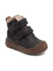 bisgaard Leder-Boots "Helton" in Schwarz