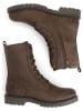 TRAVELIN' Leren boots bruin