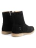 TRAVELIN' Leren boots zwart